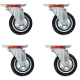 vidaXL Fiksna kolesa 32 kosov 75 mm | Shoptok.si
