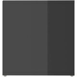 TV omarice 2 kosa visok sijaj sive 72x35x36,5 cm iverna plošča, (20733312) | Shoptok.si