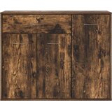  Komoda boja dimljenog hrasta 88x30x70 cm od konstruiranog drva | shoptok.hr