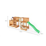 Fungoo Set LOCO EXPRESS - drveno dječje igralište | shoptok.hr
