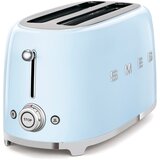 Smeg TSF02PBEU 2-Schlitz-Toaster Lang 50's Retro Style, Pastellblau | Shoptok.si
