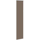 Rolo zavjesa za zamračivanje boje kave 55x230 cm Širina tkanine 50,7 cm Poliester | Shoptok.si