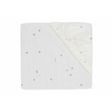 Jollein Twinkling plahta s gumicom Jersey 40/50x80/90 cm, Sea Green | shoptok.hr