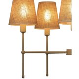  Luster na šipci MADELA 5xE14/40W/230V juta/bež | Eponuda.com