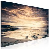  Slika - Beach in Crete (1 Part) Narrow Yellow 135x45 Cijene