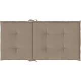  Jastuci za vrtne stolice 6 kom smeđesivi 100x50x3 cm od tkanine | Eponuda.ba