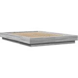  Okvir za krevet boja hrasta 140x190 cm od konstruiranog drva | shoptok.hr