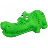 Krokodil za poslastice prirodna guma 18cm zeleni | ePonuda.com