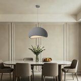 Brilagi Luster na sajli WABI SABI 1xE27/60W/230V Ø 50 cm siva | Eponuda.com