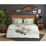 Good Morning Zelena/krem flanelska posteljina za krevet za jednu osobu/za produženi krevet 140x220 cm Marjan – | shoptok.hr