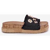 Boto Women's Sandals With Golden Buckles On Platform Black Rigasta | ePonuda.com