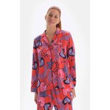 Dagi Pajama Top - Pink - Graphic Cene