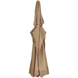  Zamjenska tkanina za vrtni suncobran smeđe-siva 610 cm | shoptok.hr