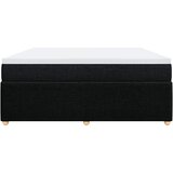  Krevet s oprugama i madracem crni 180x200 cm od tkanine | shoptok.hr