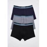 Trendyol muški bokser model Tmnaw27Bx00007, crna-navy plava-siva Cene