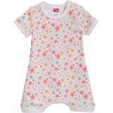 Clar pajac z rokavi FLOWER KR KH 01875 D bela 62 | Shoptok.si