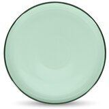 ONA Zelen krožnik iz kamenine ø 26 cm Duo – Cene