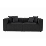 Atelier Del Sofa Dvosjed Mora XL 220x69x90cm Antracit | Eponuda.ba
