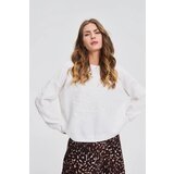 Marisse WOMEN'S SWEATSHIRT Z-BL-4817 OFF WHITE | Shoptok.si