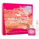 Hollister Canyon Rush darilni set parfumska voda 50 ml + parfumska voda 15 ml za ženske