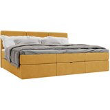 MID.YOU DRUŽINSKA POSTELJA 240 cm x 200 cm , les, tekstil, leseni material barve karija | Shoptok.si