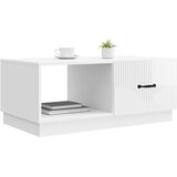  Kava Stol Bijela visokog sjaja 90 x 50 x 37 cm | shoptok.hr