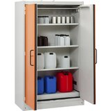 Cemo Ognjevarna omara za nevarne snovi, tip 90 PROline, talna kadica 33 l, VxŠxG 1950 x 1200 x 600 mm | Shoptok.si