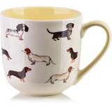 Mondex skodelica porcelan Noah 9,5x13x9,5 rjava 1kos, (5000300835) | Shoptok.si