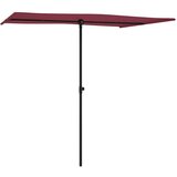  Vrtni suncobran s aluminijskom šipkom 2 x 1 5 m bordo | shoptok.hr
