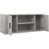 TV omarica betonsko siva 100x35x40 cm inženirski les, (20731184) | Shoptok.si