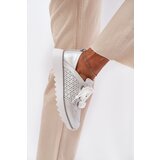 S. BARSKI Women's Leather Sneakers On A Platform D&A | Shoptok.si