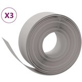  Vrtne ivice 3 kom sive 10 m 20 cm od polietilena | shoptok.hr