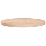  Okrugla stolna ploča Ø70x4 cm netretirana masivna hrastovina | shoptok.hr