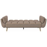 Bessagi Home Zofa S Posteljno Funkcijo Cora, Rjava, Žamet | Shoptok.si