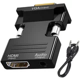  Adapter pretvarač iz HDMI u VGA + audio AUX