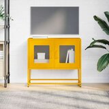 TV ormarić senf žuta 68x39x60 5 cm hladno valjani čelik | shoptok.hr