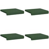  Jastučić za klupu 4 kom. Kord Tamnozelena Dubina 35 cm | shoptok.hr