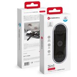 forcell bežični punjač ellipse 3in1 15W crni | ePonuda.com