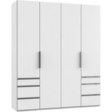 MID.YOU omara s klasičnimi vrati, bela | Shoptok.si