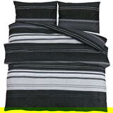  Set posteljine za poplun crno-bijeli 240 x 220 cm pamučni | shoptok.hr