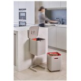 Joseph Joseph Krem bijela kanta za otpad Totem Compact, 40 l | shoptok.hr
