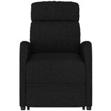  stol s funkcijo vstajanja črno blago, (20701167) | Shoptok.si