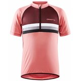 Craft Keep WARM Bike Junior Children's Cycling Jersey - Pink cene