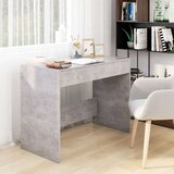  Radni stol siva boja betona 101 x 50 x 76 5 cm od iverice | shoptok.hr