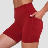 GymBeam ženski šorc Ignite Dark Red | ePonuda.com