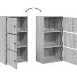 vidaXL Regal za knjige boja hrasta 40x24x77 cm konstruirano drvo | shoptok.hr