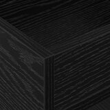  Stranska miza 2 pcs Črna Orehovina 30 x 30 x 56 cm, (5000201715) | Shoptok.si