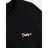 Sinsay Pamučna majica s natpisom Daddy | shoptok.hr