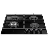 Hansa kuhalna plošča BHKS611502, steklokeramika, 4xplin, črna, wok | Shoptok.si