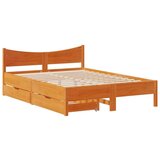  Okvir kreveta s ladicama 120 x 190 cm od masivne borovine | shoptok.hr